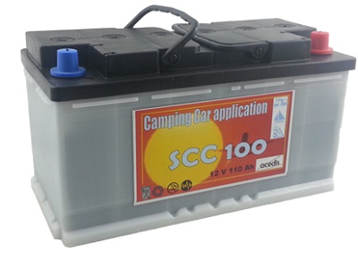 Batterie demarage pour camping car 12 Volt 100ah
